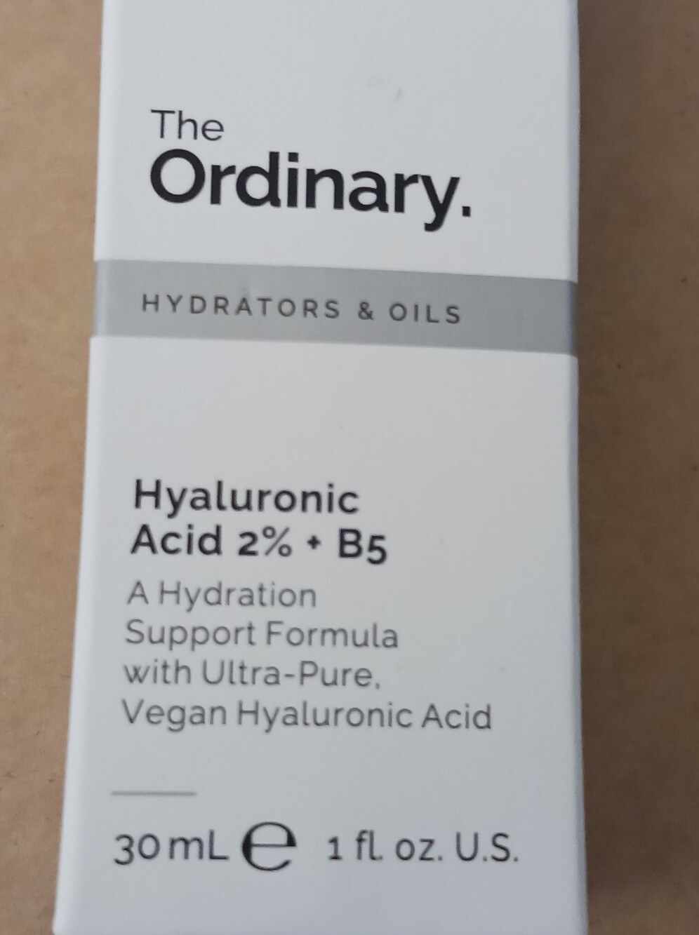 The Ordinary Hyaluronic Acid 2% &  Vitamin B5 Moisturizing Serum 30ml New - Picture 3 of 7